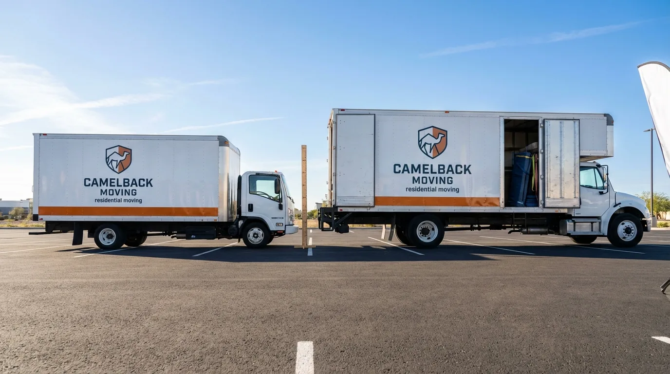 Moving truck size capacity guide in Jarrettsville